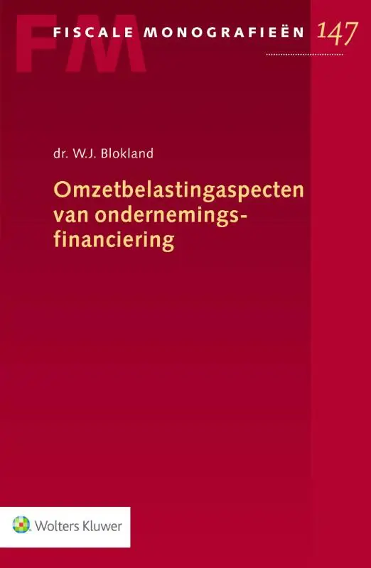 Omzetbelastingaspecten van ondernemingsfinanciering