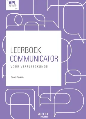 Leerboek communicator voor verpleegkunde