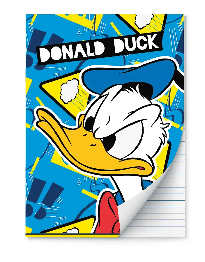 Donald Duck A4 lijn schrift - 2025-2026