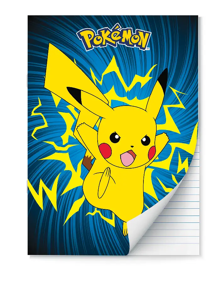 Pokemon A4 lijn schrift - 2025-2026