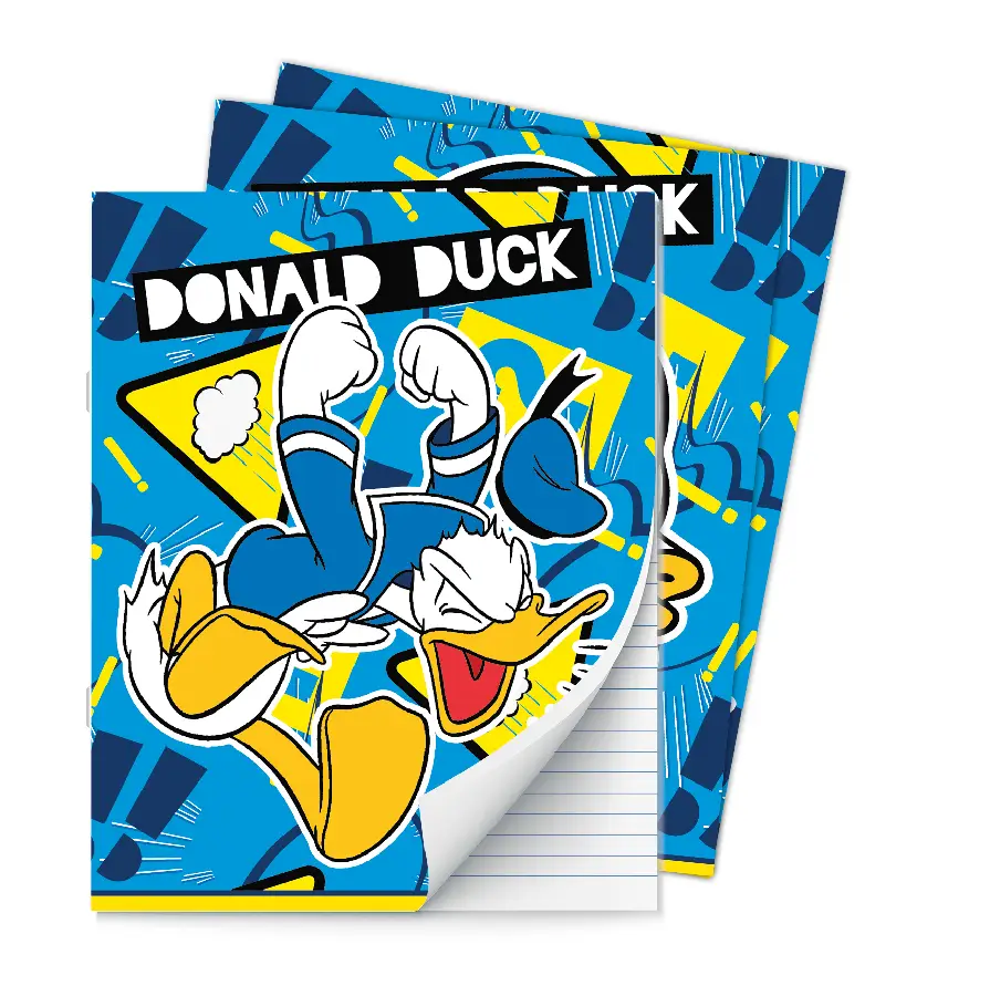 Donald Duck A5 schrift lijn 3-pack - 2025-2026