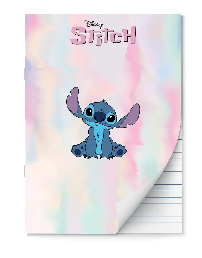 Stitch A4 lijn schrift - 2025-2026