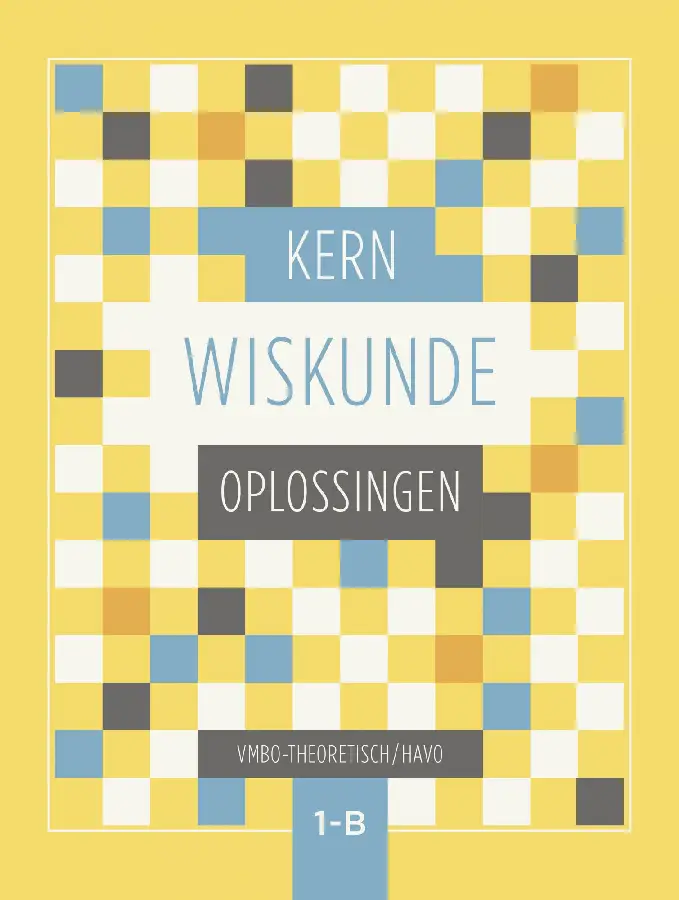 KERN Wiskunde oplossingenboek vmbo-t/havo 1 deel B