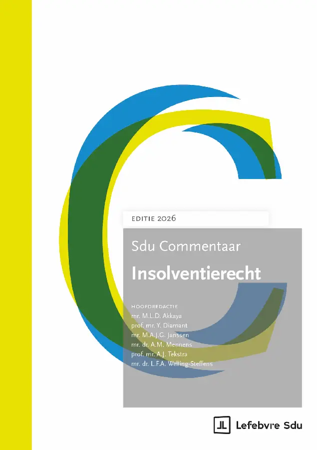 Sdu Commentaar Insolventierecht | Editie 2026