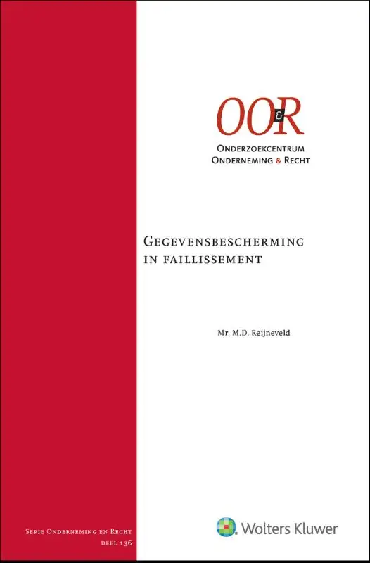 Gegevensbescherming in faillissement