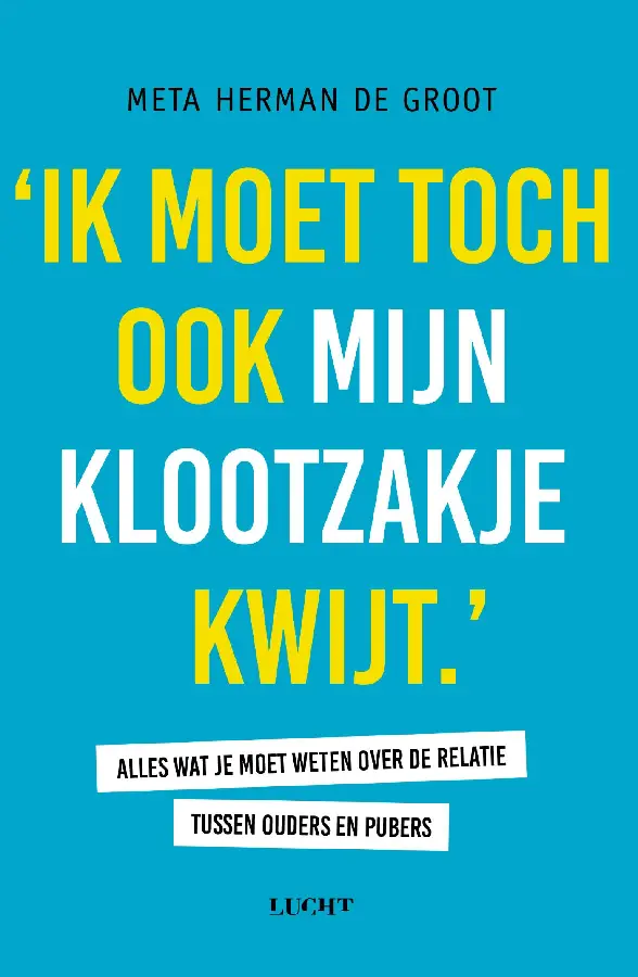 Ik moet toch ook mijn klootzakje kwijt