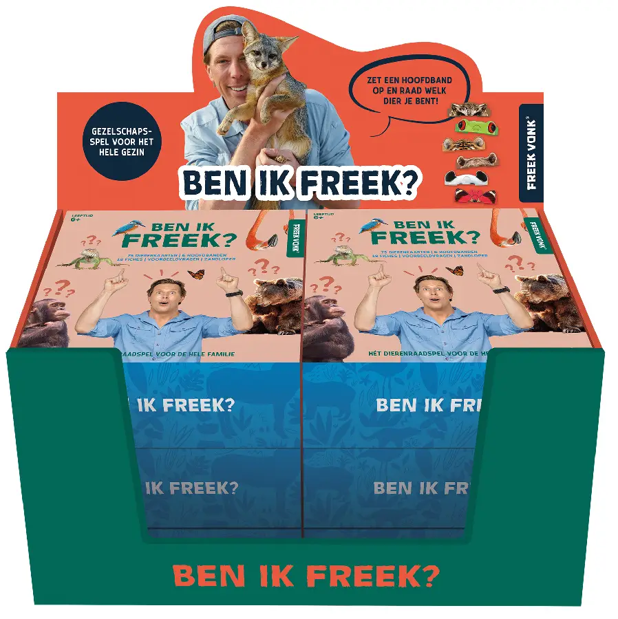 Display Freek Vonk - Ben ik Freek? 1 x 6 ex.