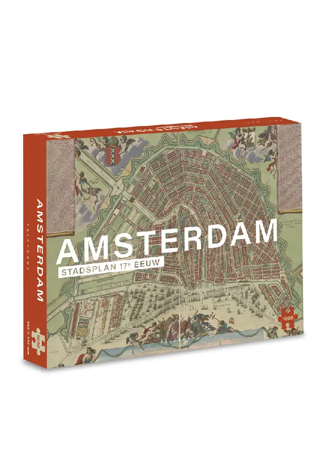 Stad Amsterdam - Puzzel 1000 stukjes