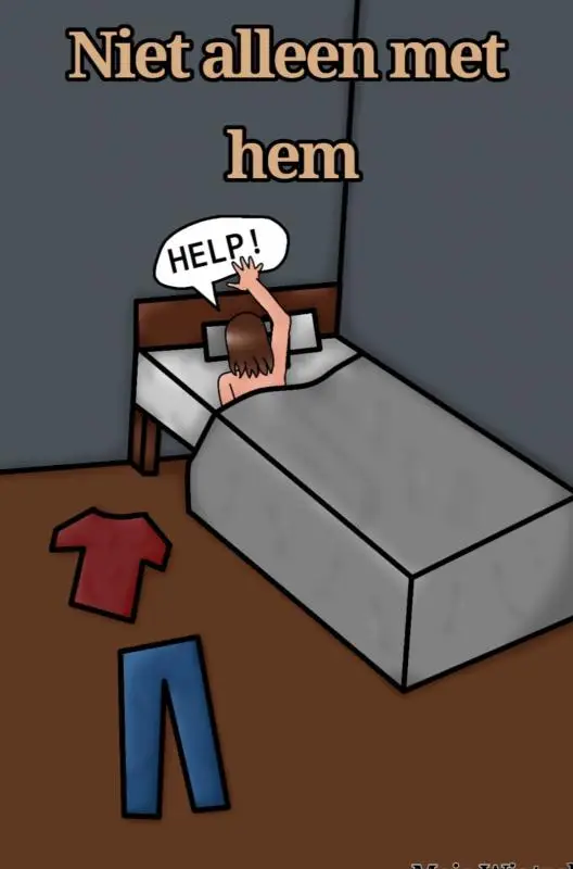 Niet alleen met hem