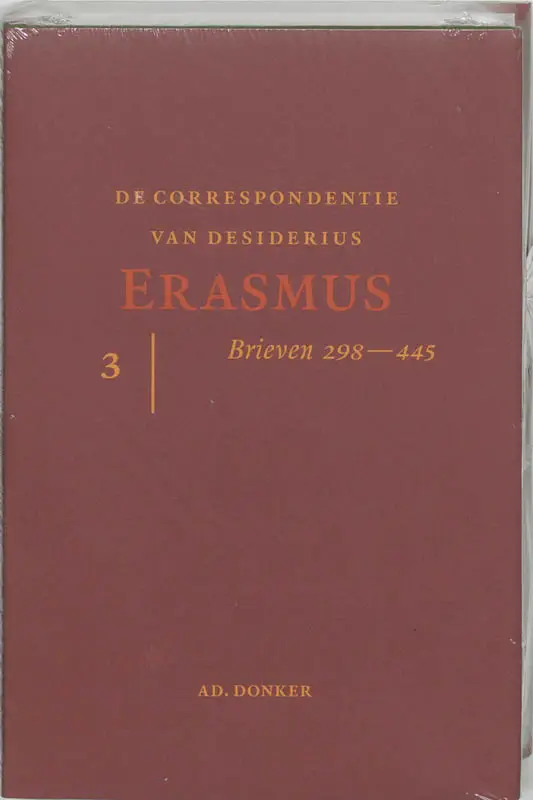 De correspondentie van Erasmus / 3