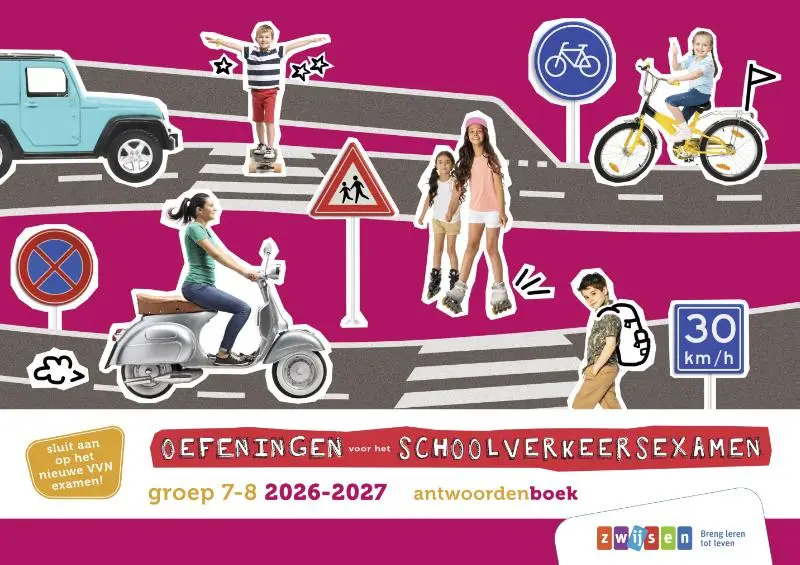 Schoolverkeersexamen 2026-2027 Antwoordenboek