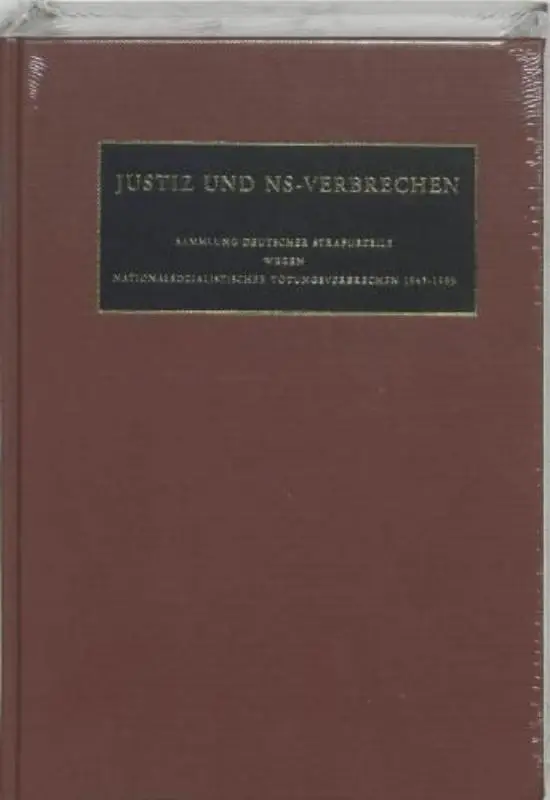 Justiz und NS-verbrechen / 26
