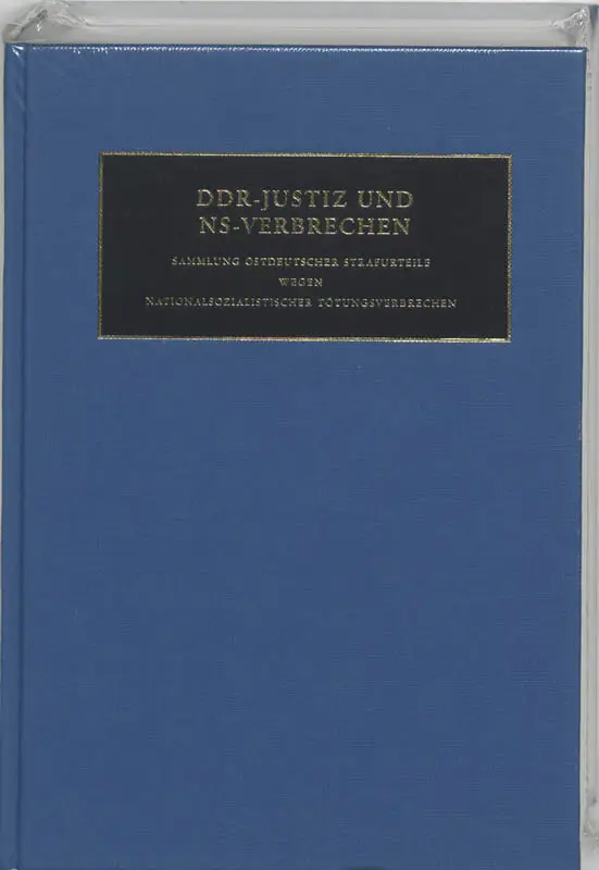 DDR-Justiz und NS-Verbrechen / 2