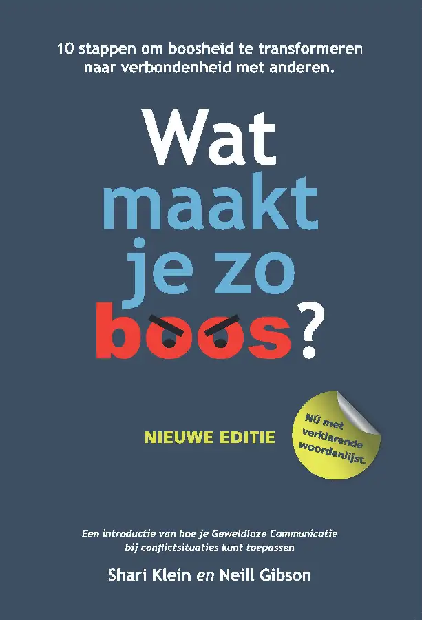 Wat maakt je zo boos?