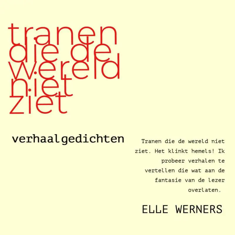 tranen die de wereld niet ziet