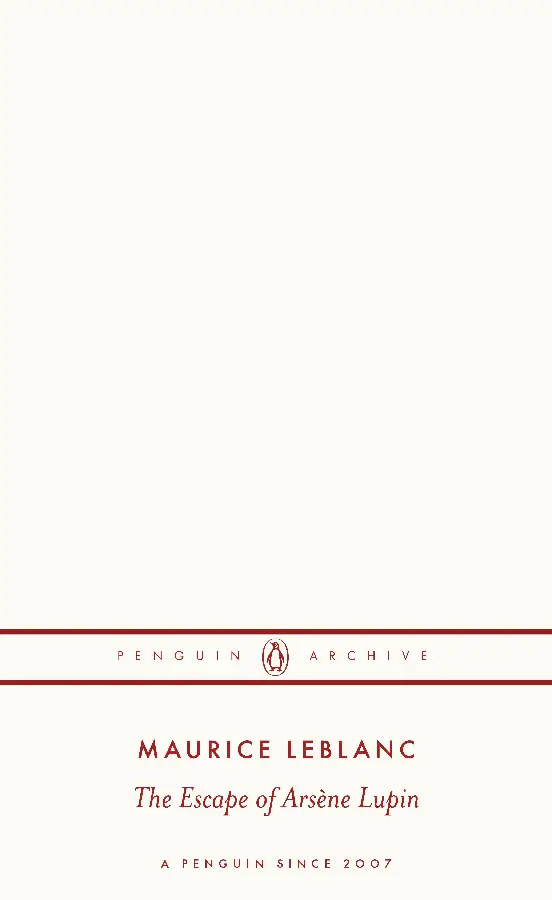 The Escape of Arsene Lupin