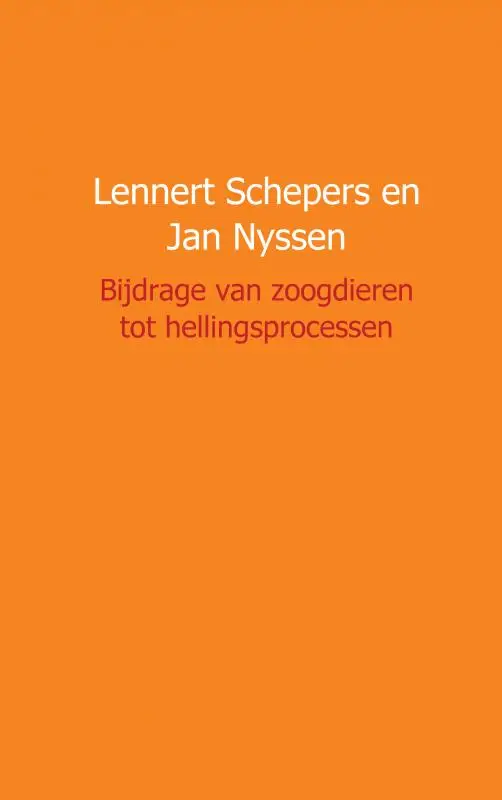 Bijdrage van zoogdieren tot hellingsprocessen