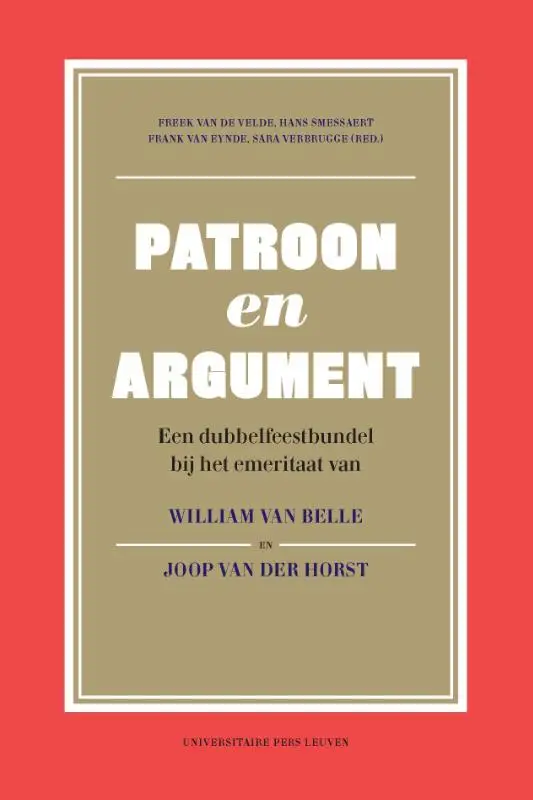 Patroon en argument