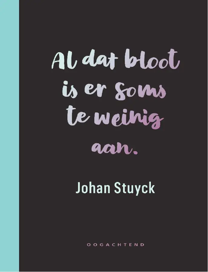 Al dat bloot is er soms te weinig aan
