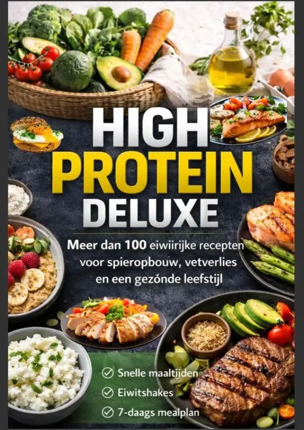 High Protein Deluxe - Meer dan 100 eiwitrijke recepten voor spieropbouw, vetverlies en een gezonde leefstijl