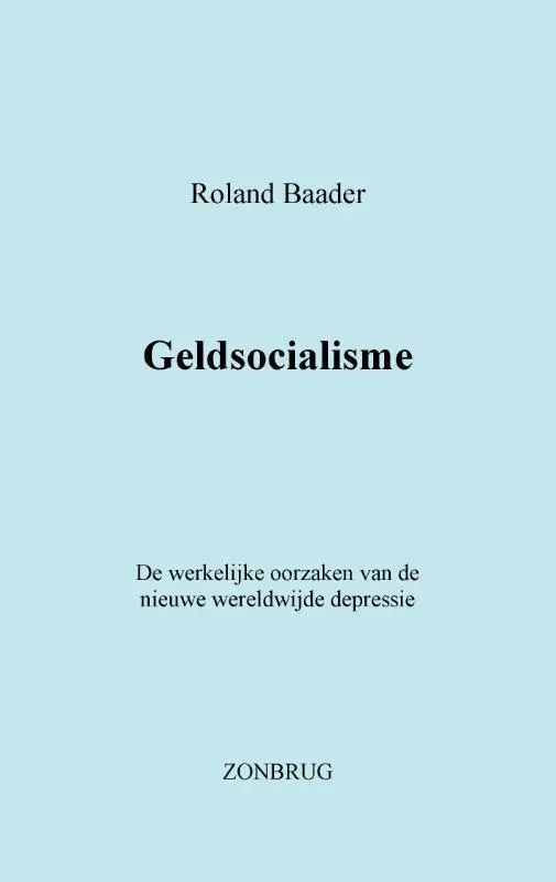 Geldsocialisme