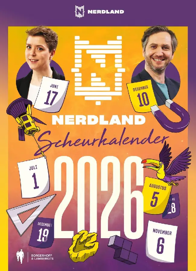 Scheurkalender Nerdland 2026