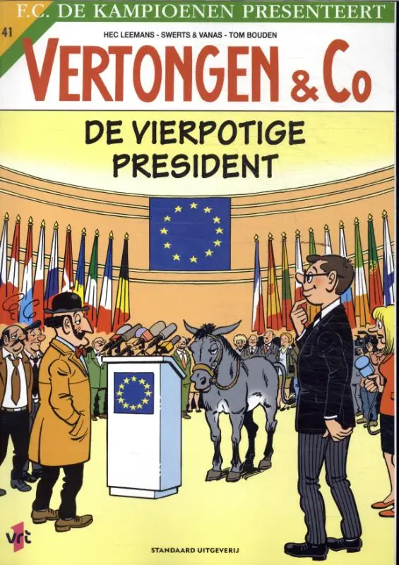 De vierpotige president