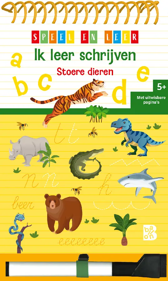 Ik leer schrijven / Stoere dieren