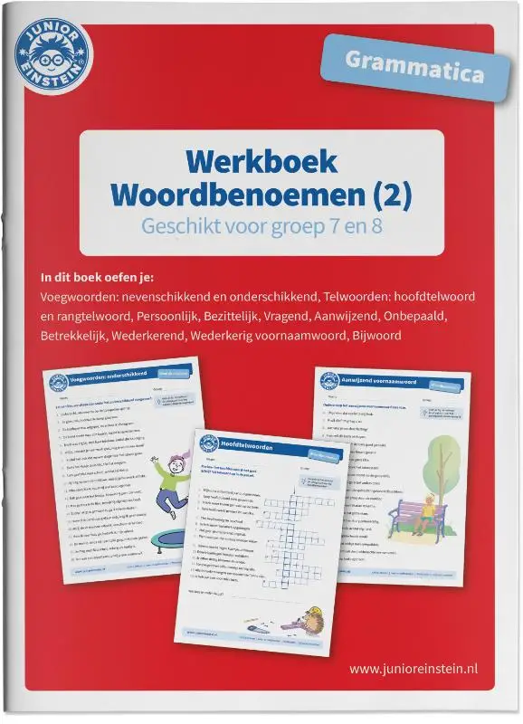 Geschikt voor groep 7 en 8 / Woordbenoemen / Werkboek