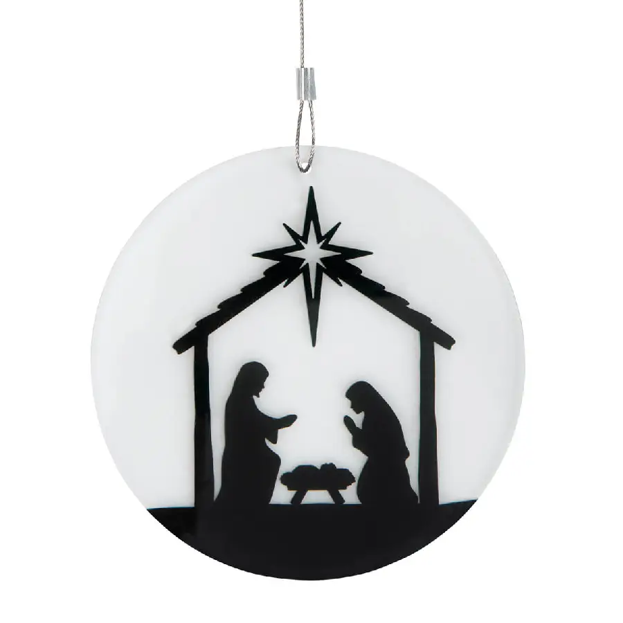 Decohanger Acryl 12cm Dia Kribbe