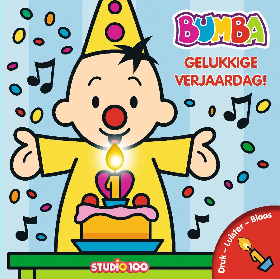 Bumba : verjaardagsboek met kaars en muziek