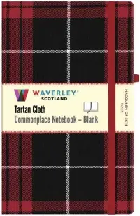MacQueen of Skye Tartan Blank Notebook: Large 21cm x 13cm