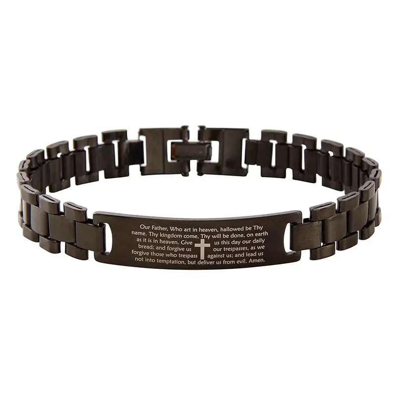 Our father prayer bracelet Stainless Ste