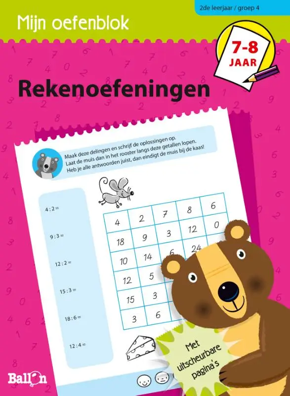 Rekenoefeningen / 7-8 jaar