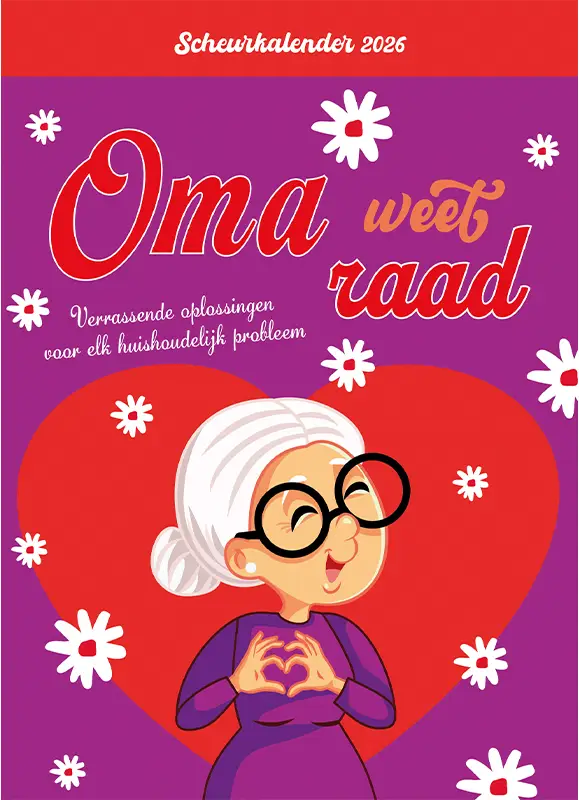 Scheurkalender 2026 Oma weet raad