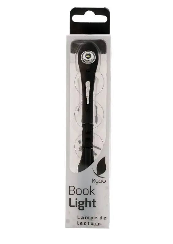 Booklight zwart kycio