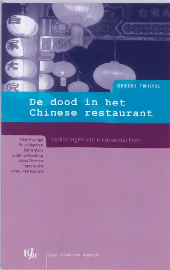 De dood in het Chinese restaurant