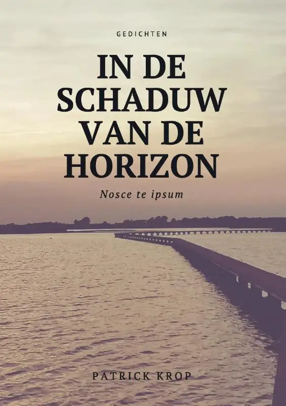 Bundel dicht in de schaduw van de horizon