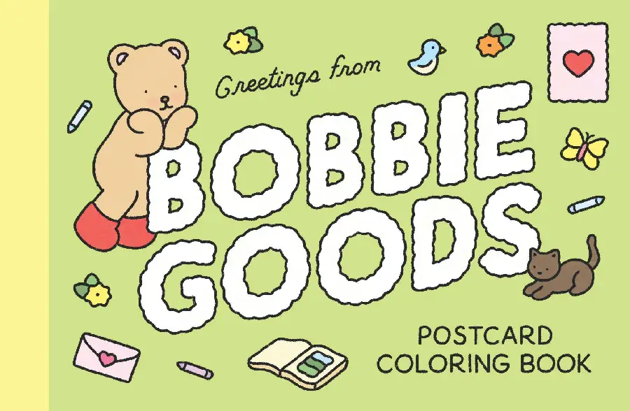 Bobbie Goods Postcard Coloring Book