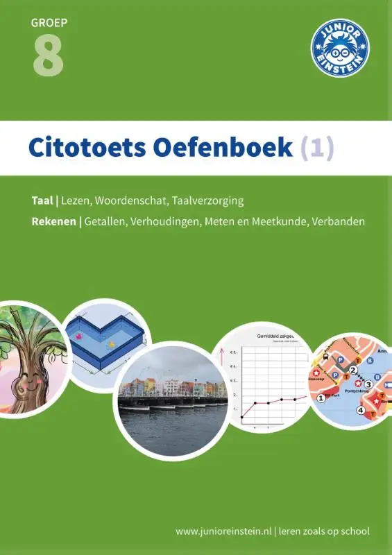 Citotoets oefenboek / 1; Gemengde opgaven; Groep 8
