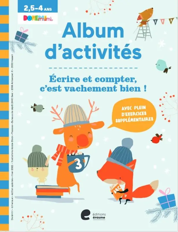 Écrire et compter c'est vachement bien!