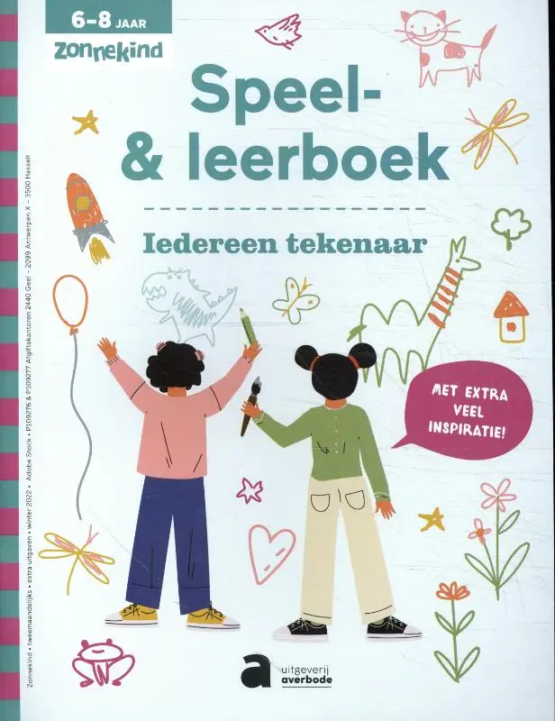 Speel- en leerboek: Iedereen tekenaar / 6-8 jaar