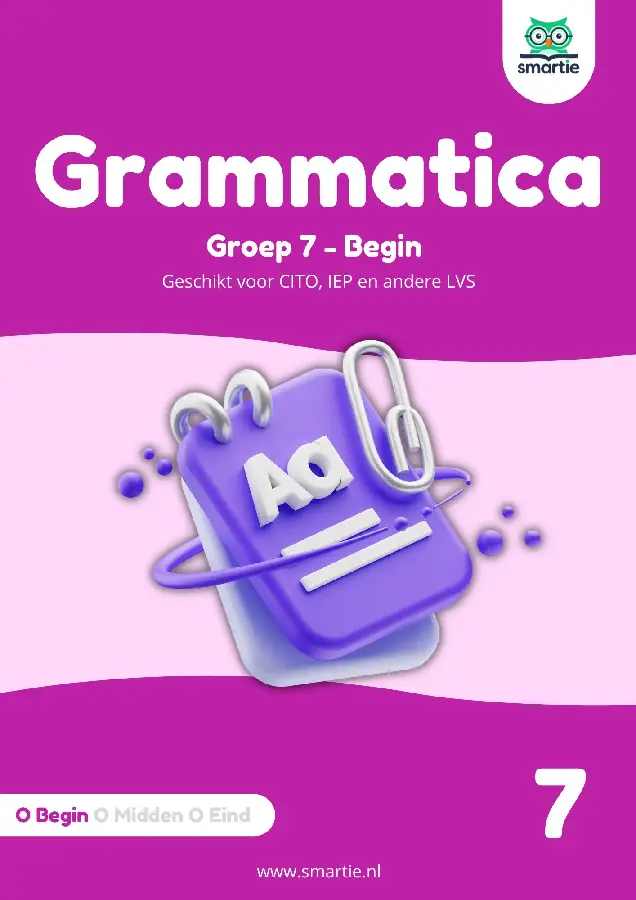 Grammatica / groep 7 - begin