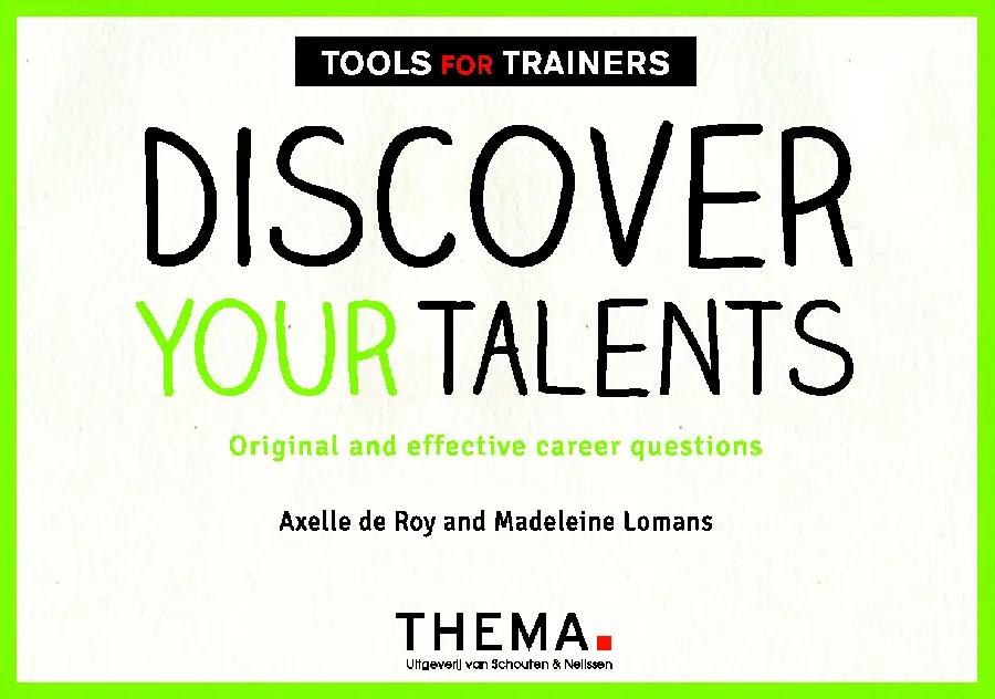 Discover your talents