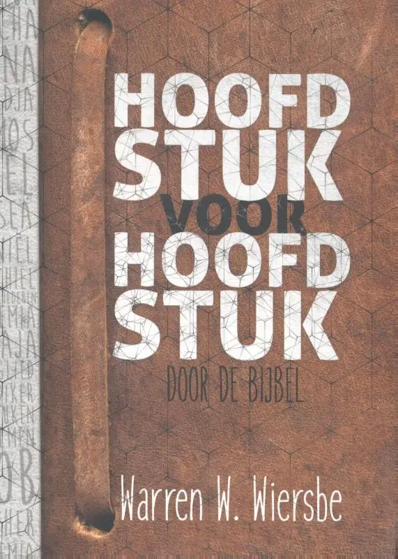 Hoofdstuk voor hoofdstuk door de bijbel