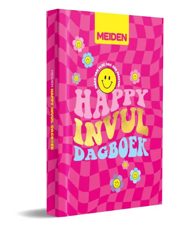 MEIDEN Happy Invul Dagboek