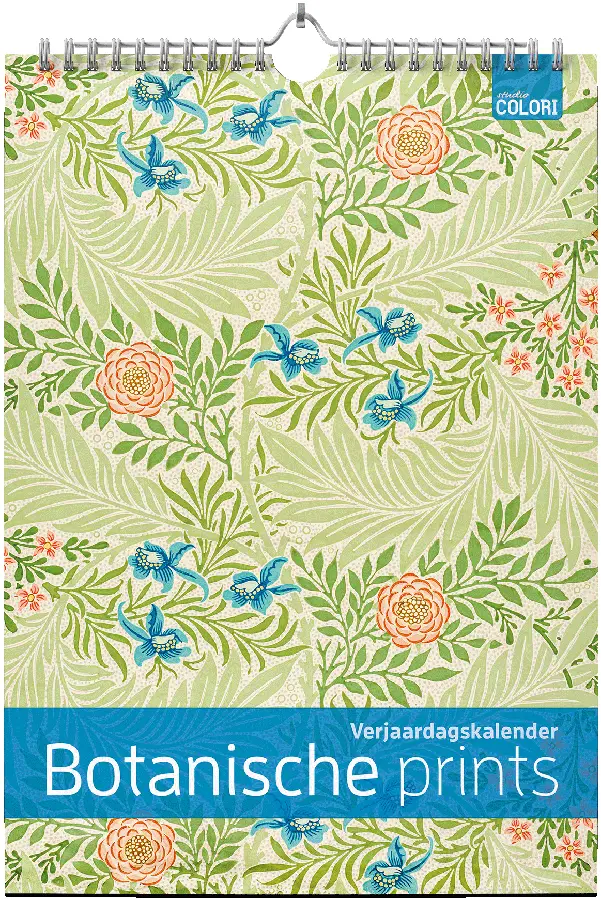 Verjaardagskalender Botanische prints