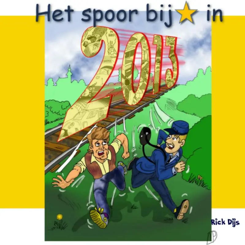 Het spoor bij ster in 2013 / cartoonalbum 2