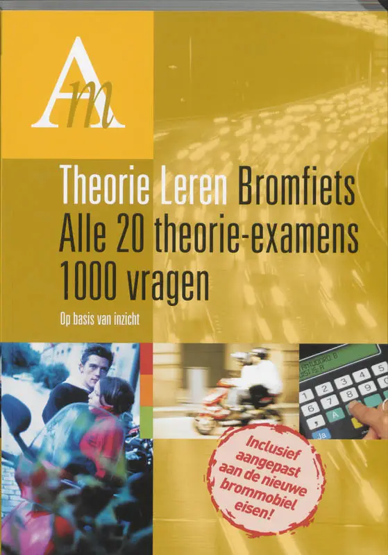 Theorie leren bromfiets / alle 20 theorie -examens 1000 vragen