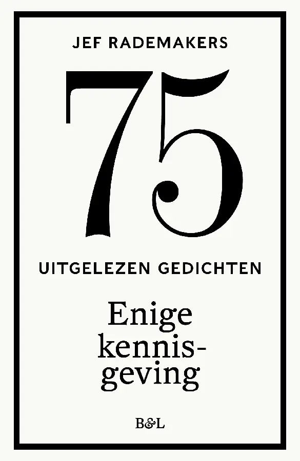 Enige kennisgeving